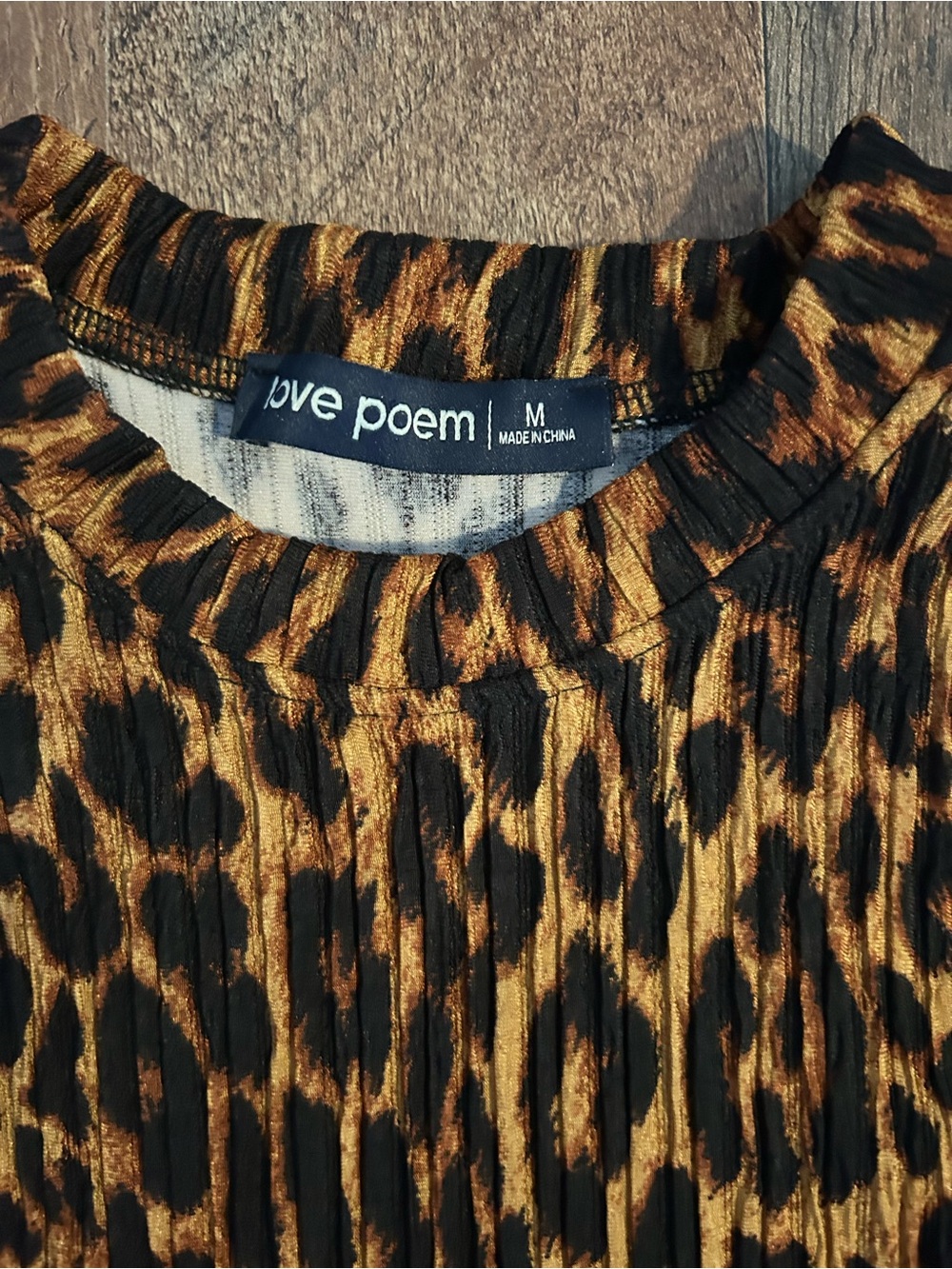 Love Poem Leopard Print Tank - Picture 2 of 4